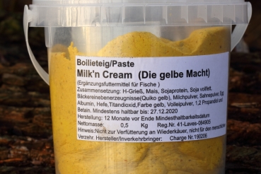 Die Gelbe Macht Boilieteig/Paste