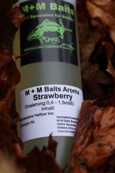 M + M Baits Strawberry 50ml