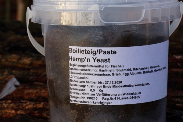 Hemp'n Yeast Boilieteig/Paste