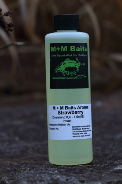 M + M Baits Strawberry 50ml